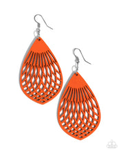 Load image into Gallery viewer, Paparazzi Caribbean Coral - Orange Earrings
