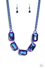 Load image into Gallery viewer, Paparazzi Emerald City Couture - Blue Necklace
