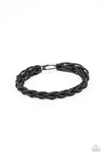 Load image into Gallery viewer, Paparazzi Cattle Ranch - Black Bracelet
